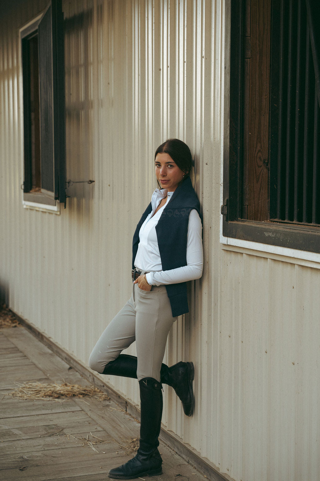 Brianne Lightweight Show Breeches | Sandy Beige
