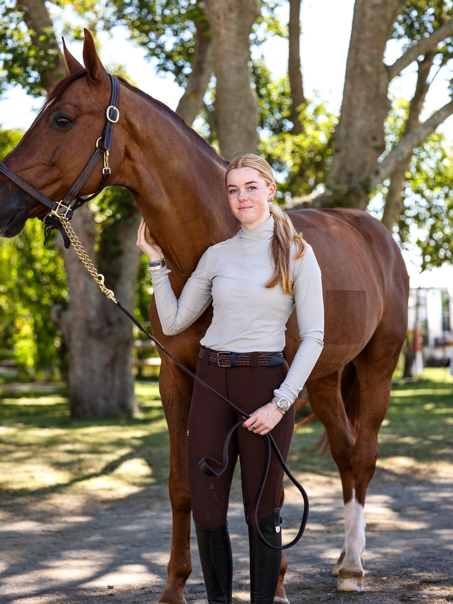 Brianne Lightweight Breeches | Mocha CriniereLife
