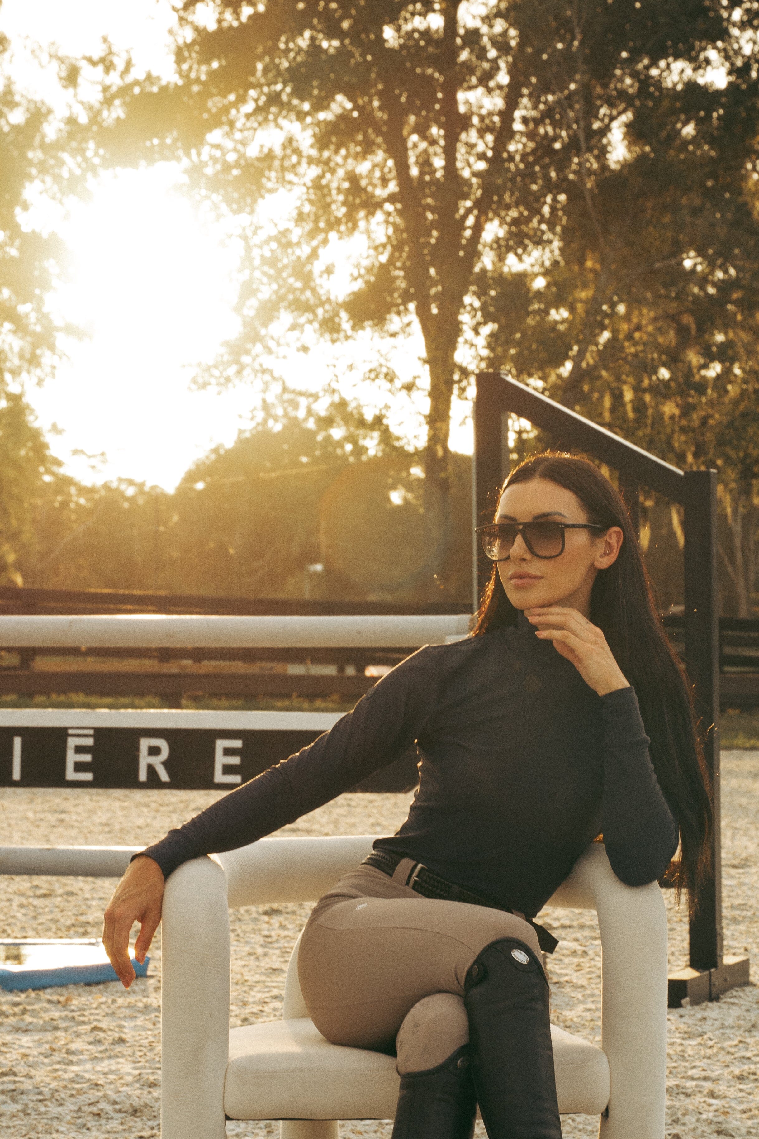 Brianne Lightweight Breeches | Taupe Riding Breeches C R I N I Ē R E