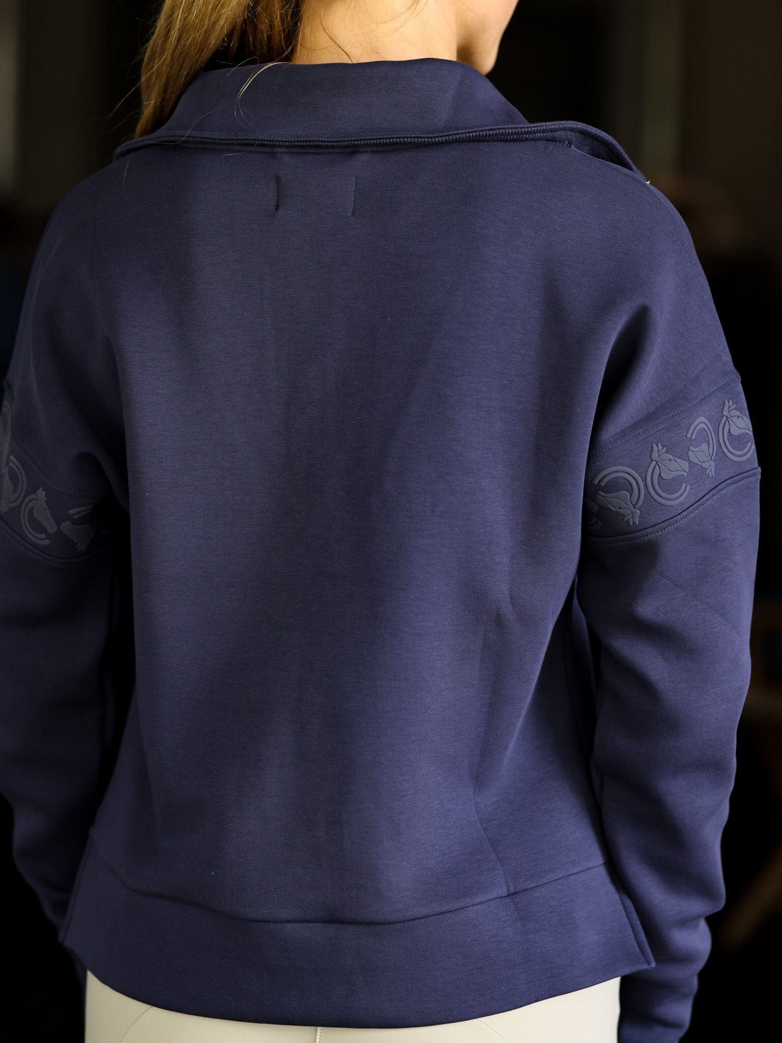 Claire Sweater | Navy outerwear CriniereLife