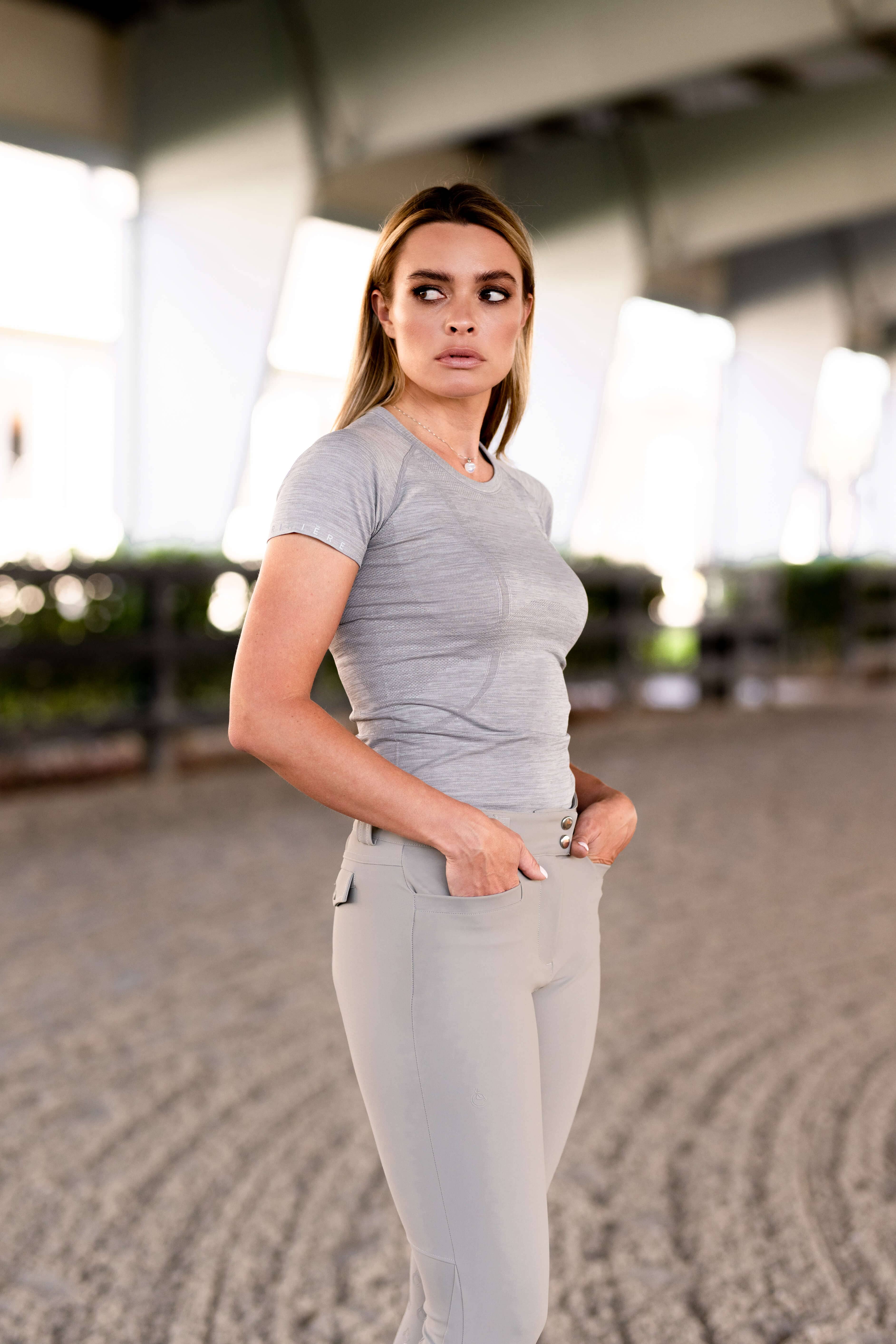 Juliette Show Breeches in Sandy Beige Riding Breeches CriniereLife
