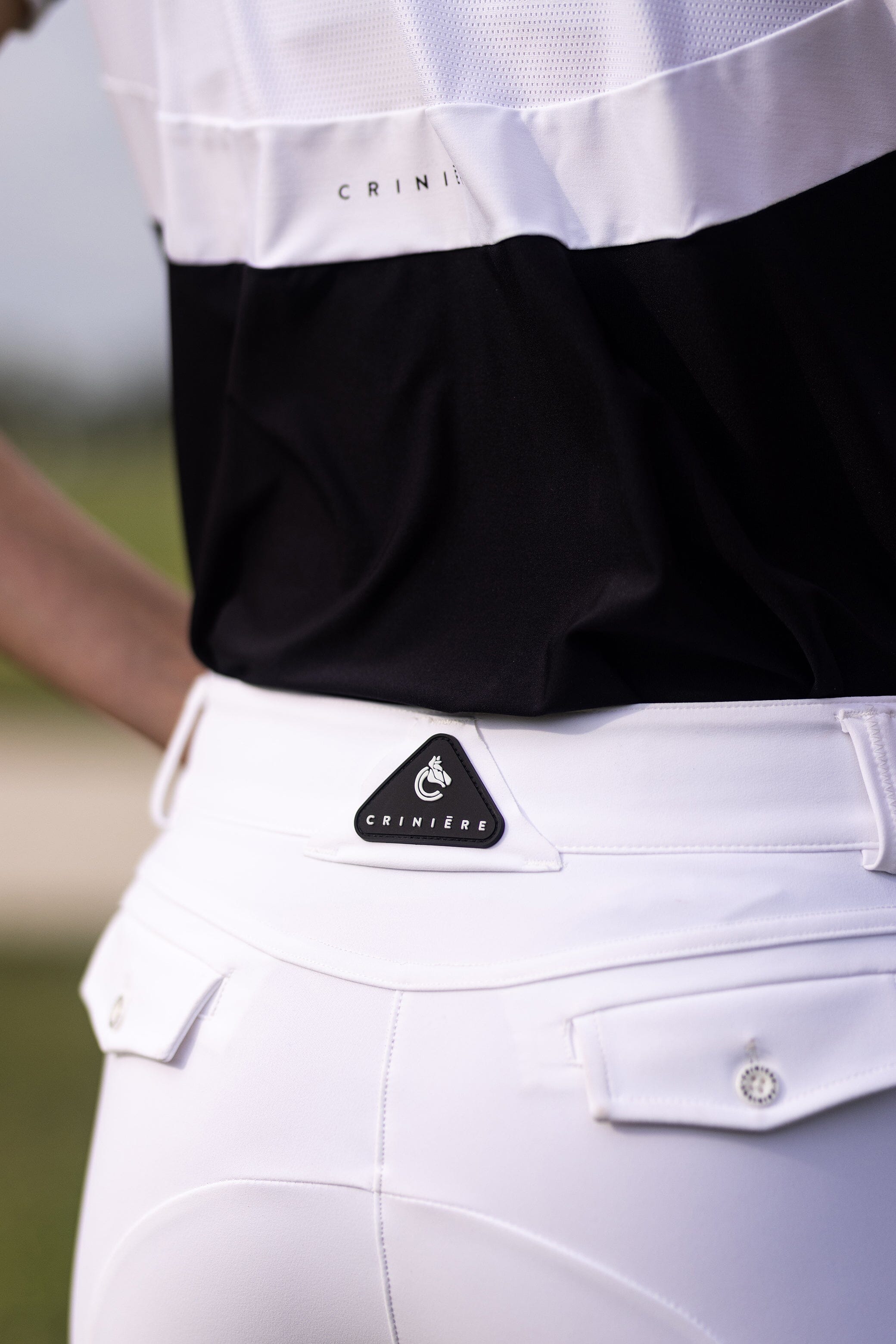 Juliette Show Breeches in White Riding Breeches C R I N I Ē R E