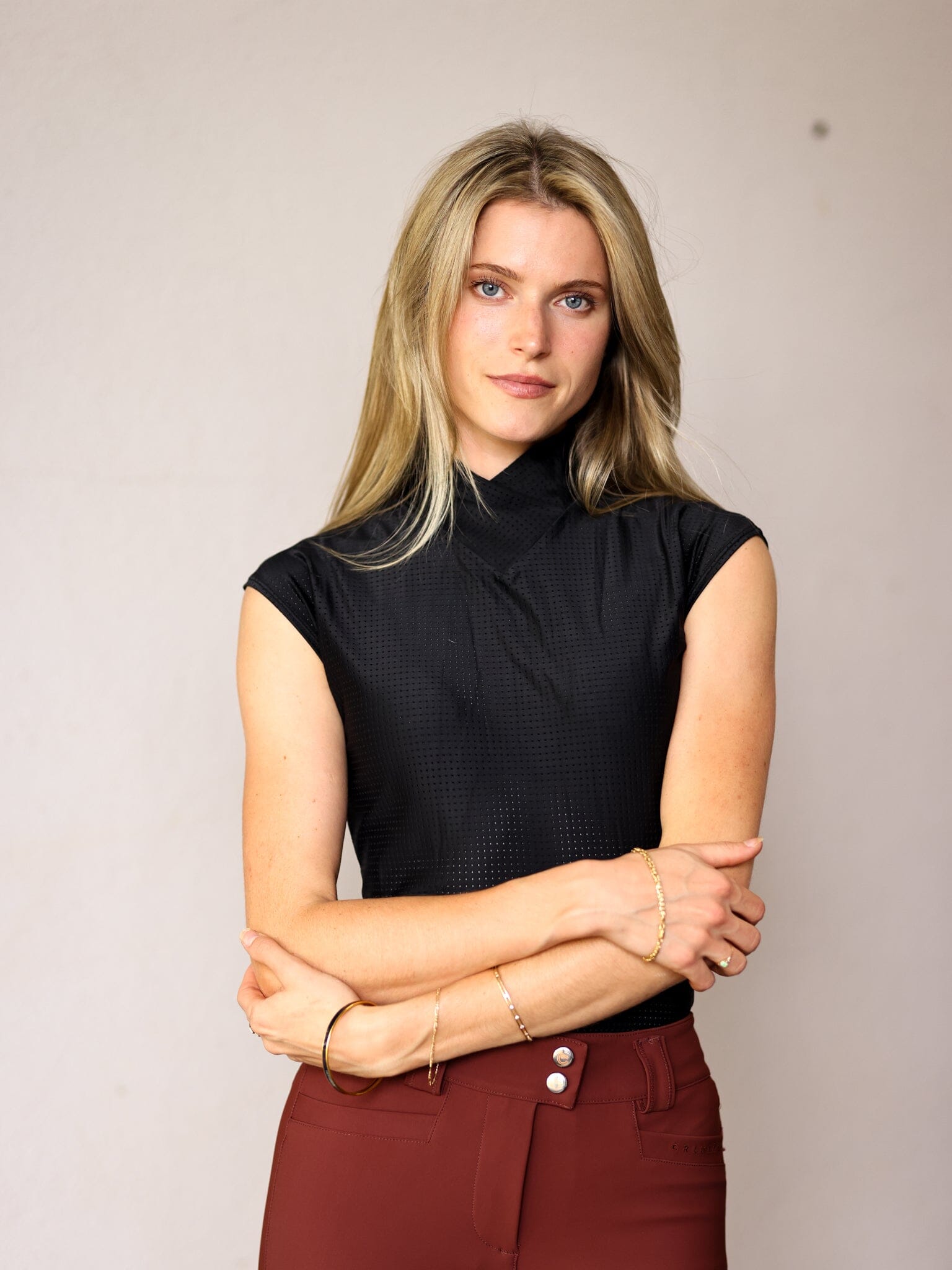 Kai Shirt Sleeveless | Black Schooling Shirts CriniereLife