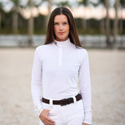 Lia Show Shirt | White CriniereLife