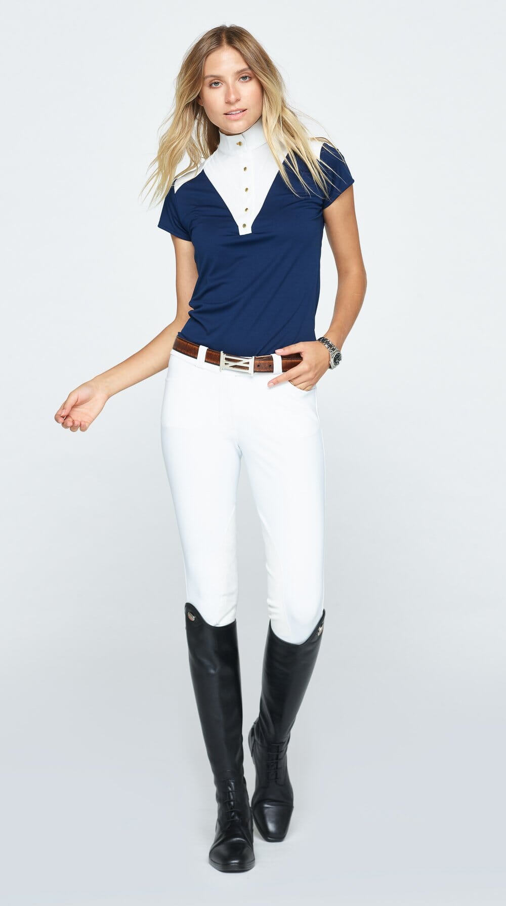 Navy & Chic Margot ENTRE NOUS COLLECTION C R I N I Ē R E 