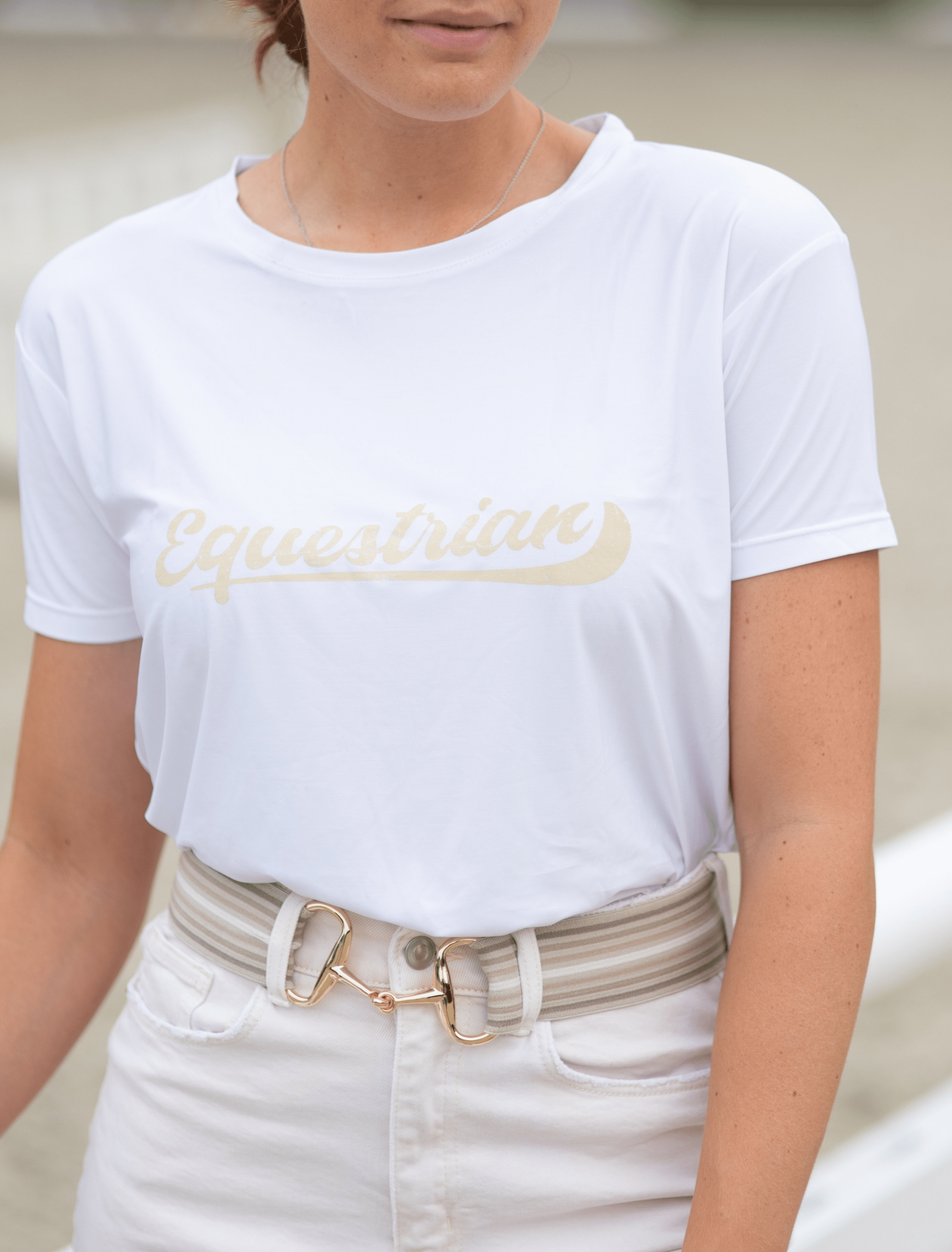 The Equestrian T-shirt Technical Riding T-Shirt C R I N I Ē R E