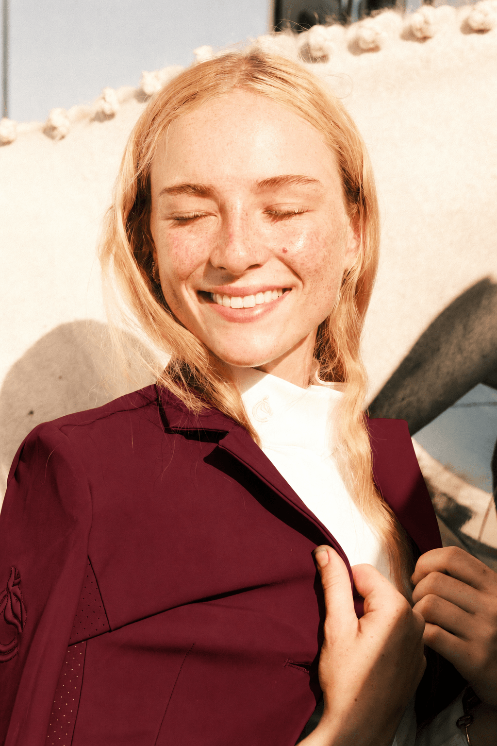 Alexandra Show Coat | Merlot Show Coat CriniereLife 