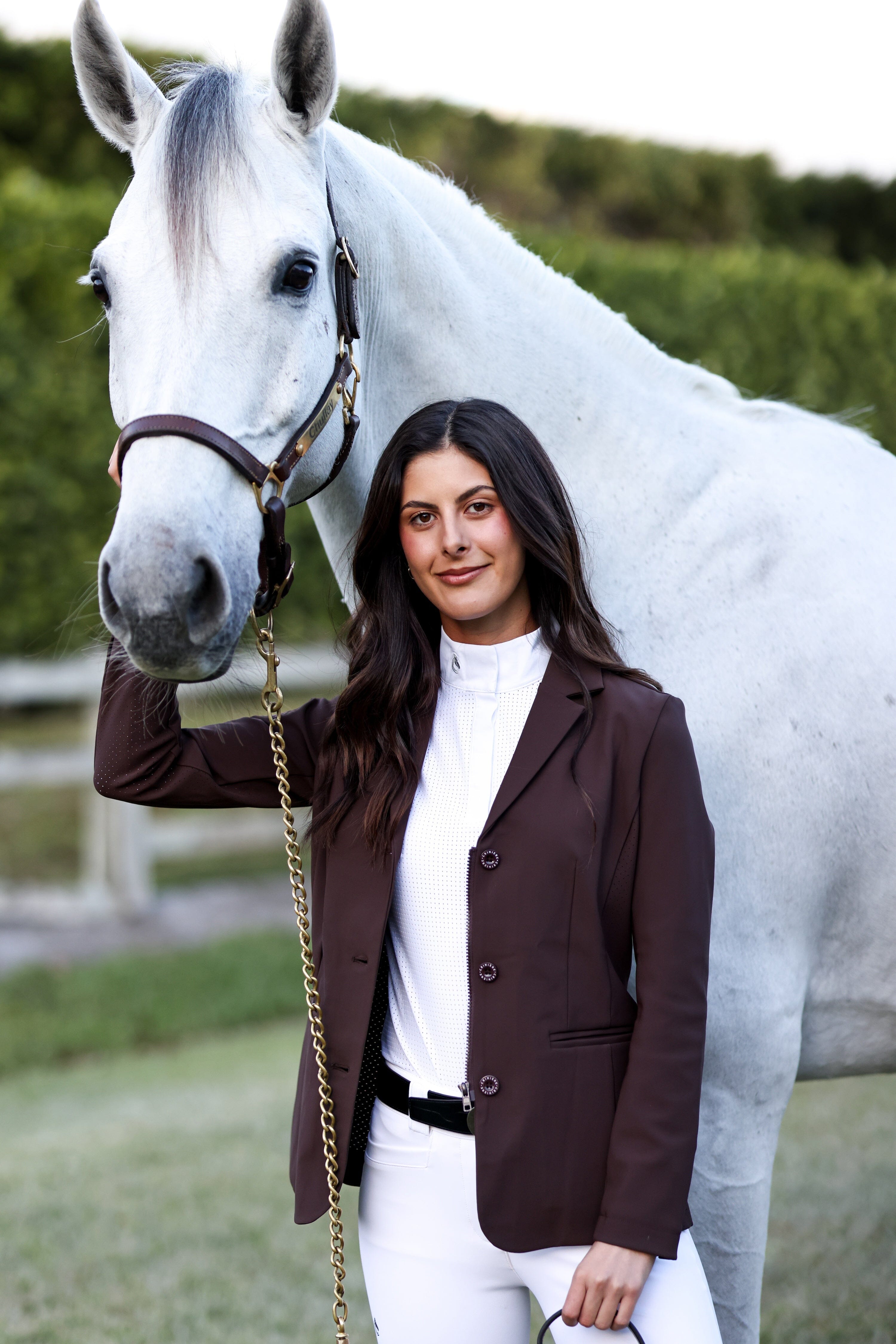 Alexandra Show Coat | Mocha Show Coat CriniereLife 