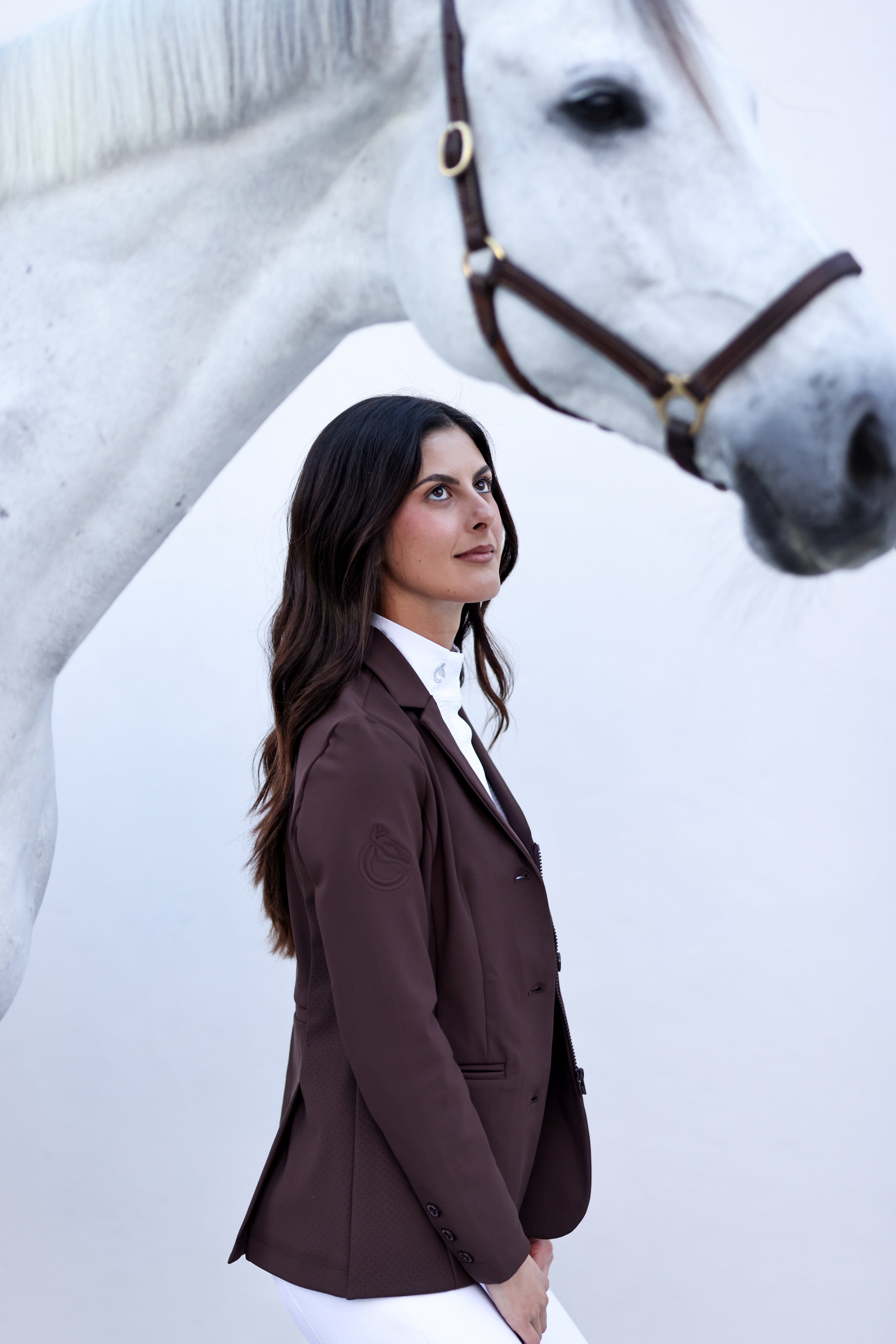 Alexandra Show Coat | Mocha Show Coat CriniereLife 