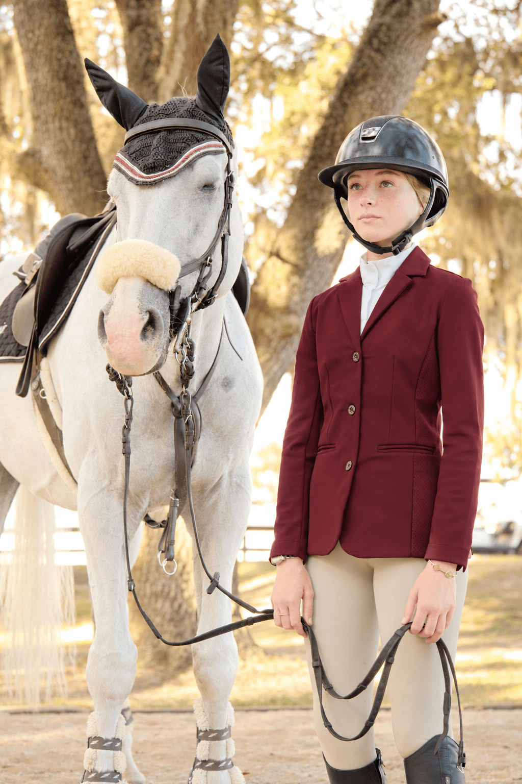 Alexandra Show Coat Show Coat CriniereLife Merlot 2XS 