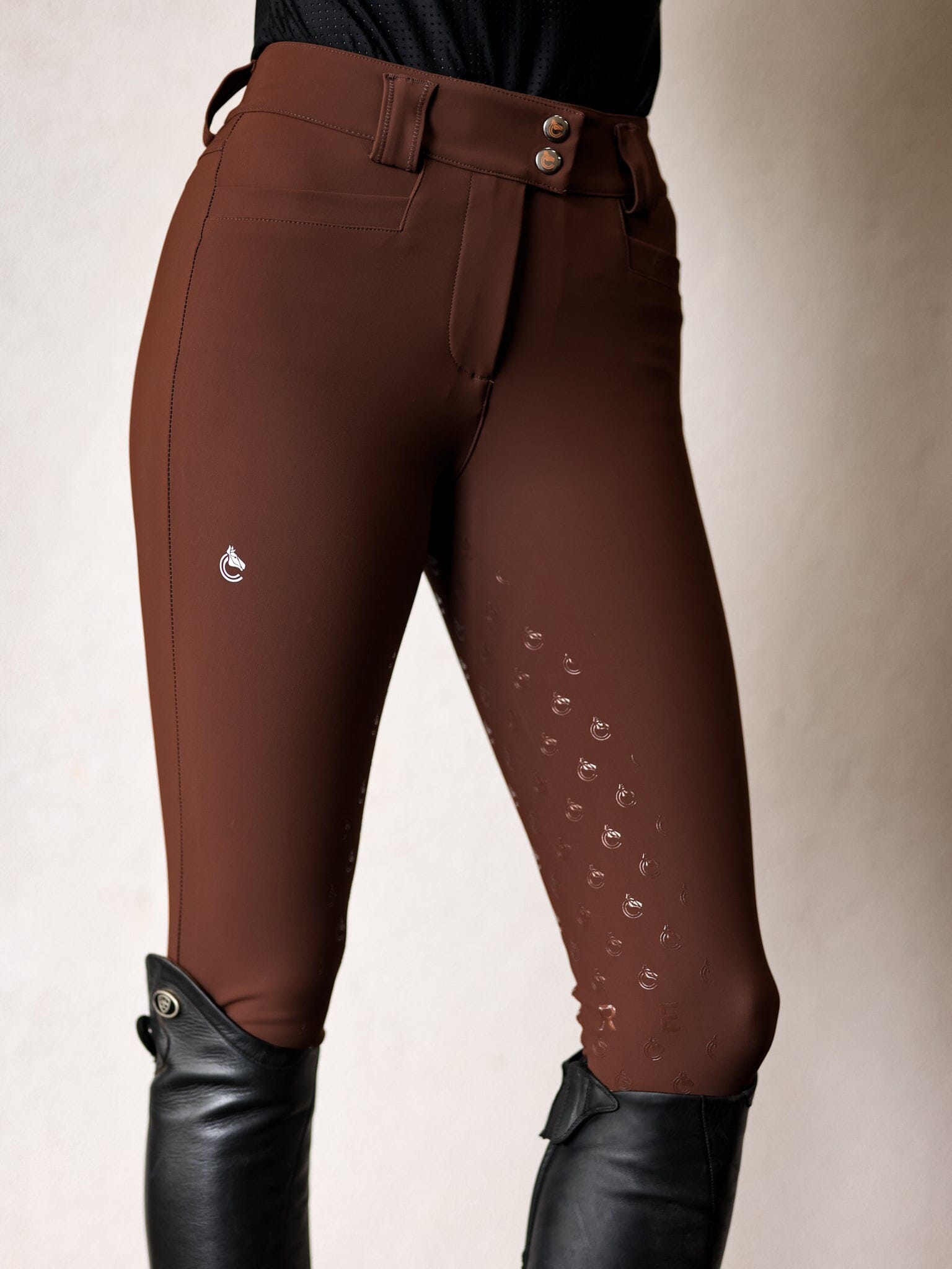 Alice Full Seat Lightweight Breeches | Mocha Riding Breeches CriniereLife 