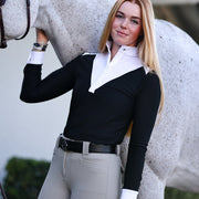 Amelie Show Shirt | Black ENTRE NOUS COLLECTION C R I N I Ē R E 