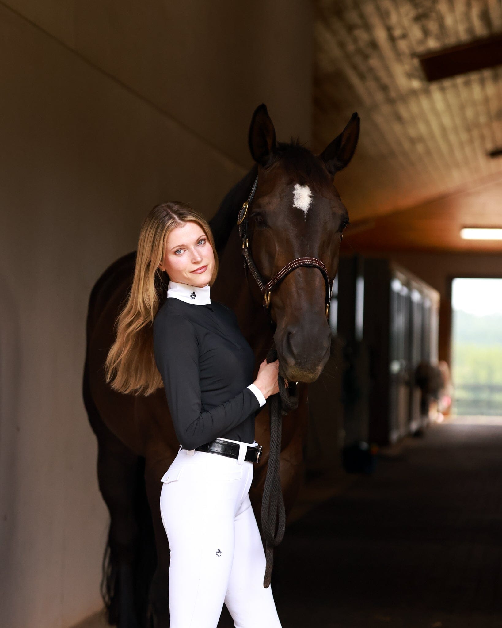 Bella Show Shirt | Black Show Shirts CriniereLife 