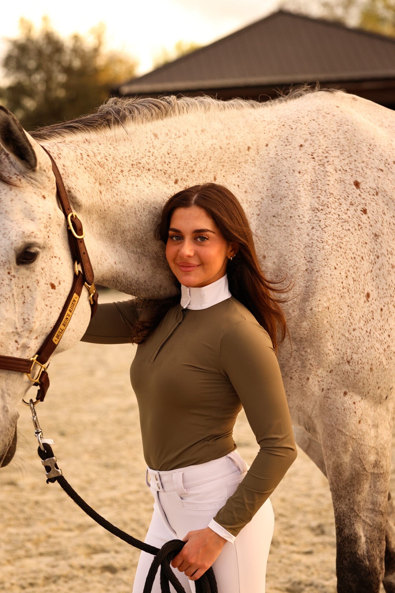 Bella Show Shirt | Forest Green Show Shirts C R I N I Ē R E 