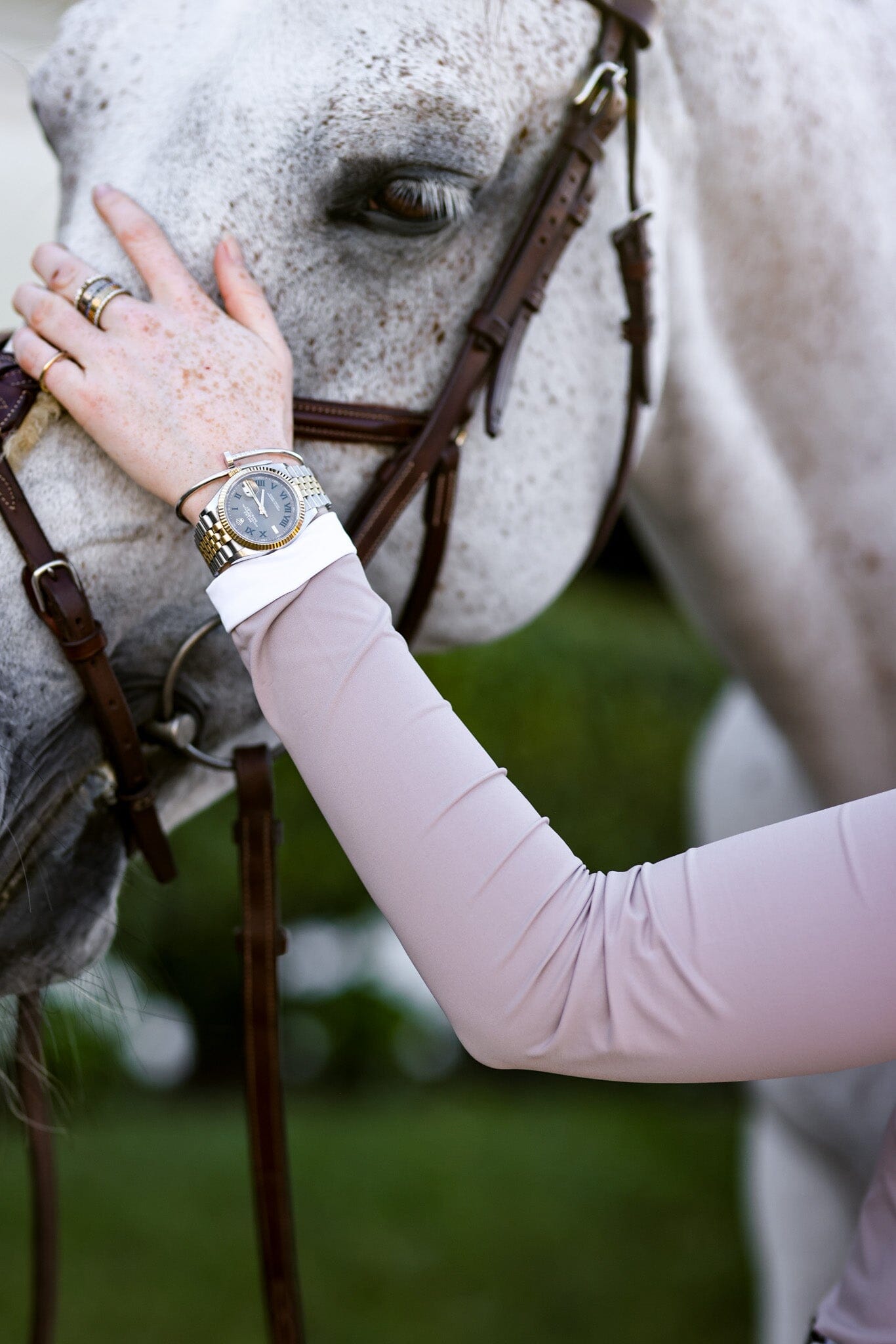 Bella Show Shirt | Mauve Show Shirts CriniereLife 