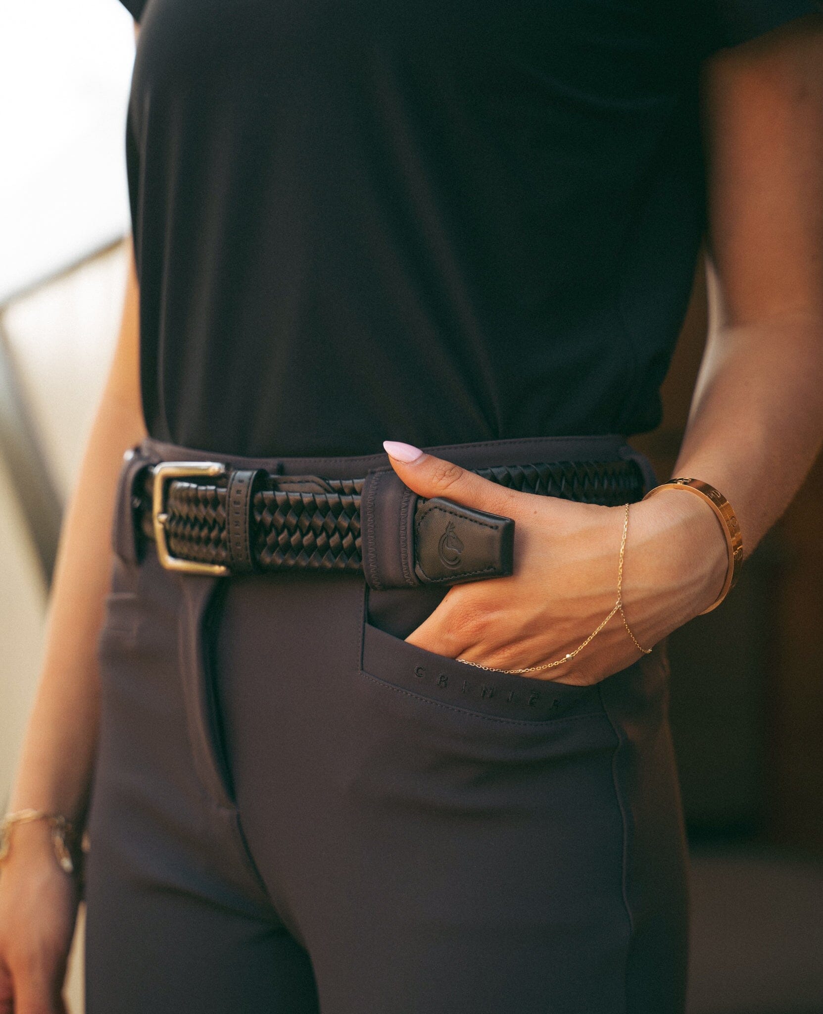 Brianne Lightweight Breeches | Graphite Grey CriniereLife 