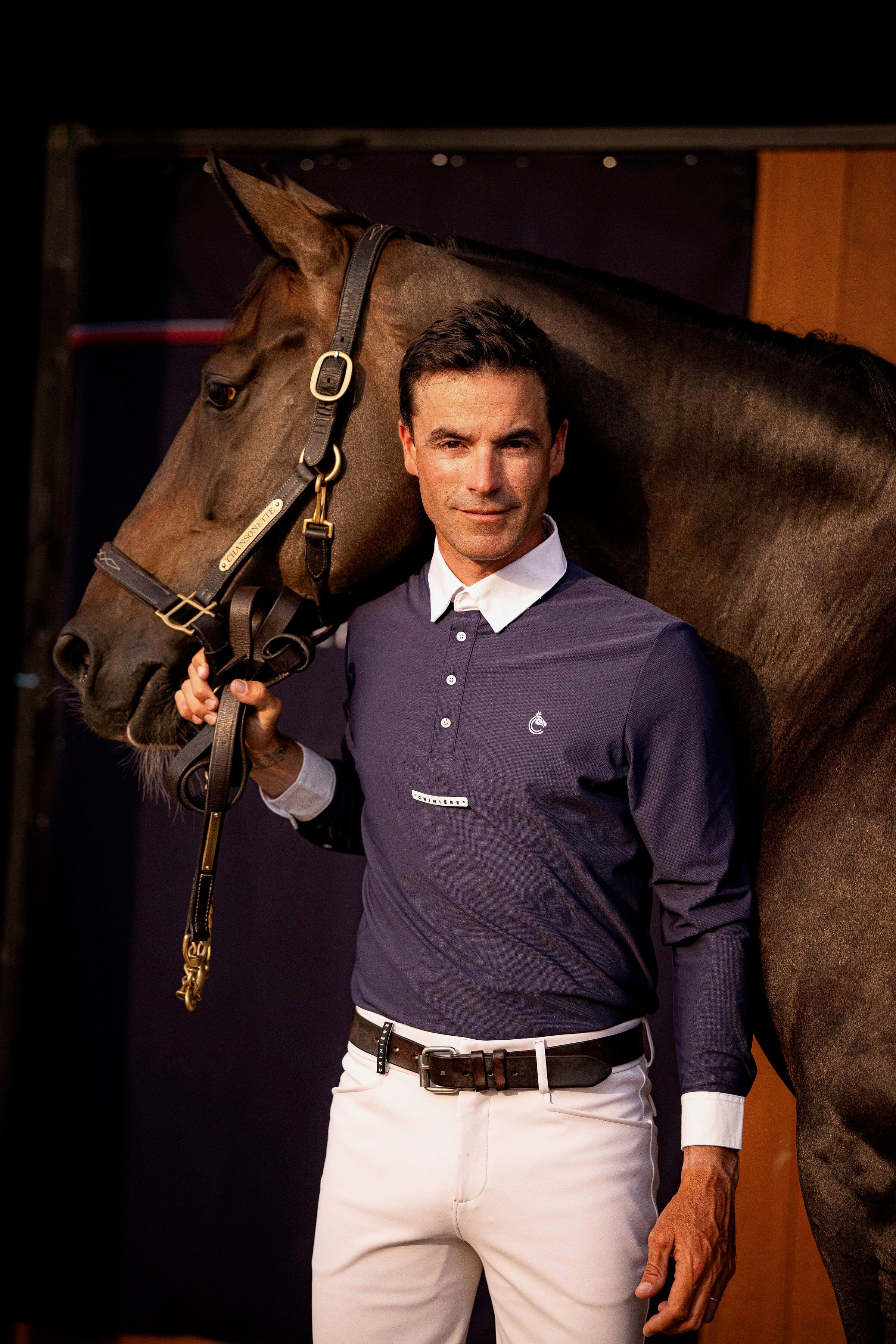 Charles Mens Show Shirt | Navy CriniereLife 