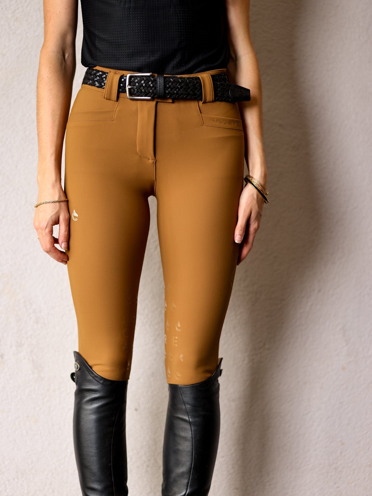 Chloe Lightweight Breeches | Bronze Riding Breeches C R I N I Ē R E 