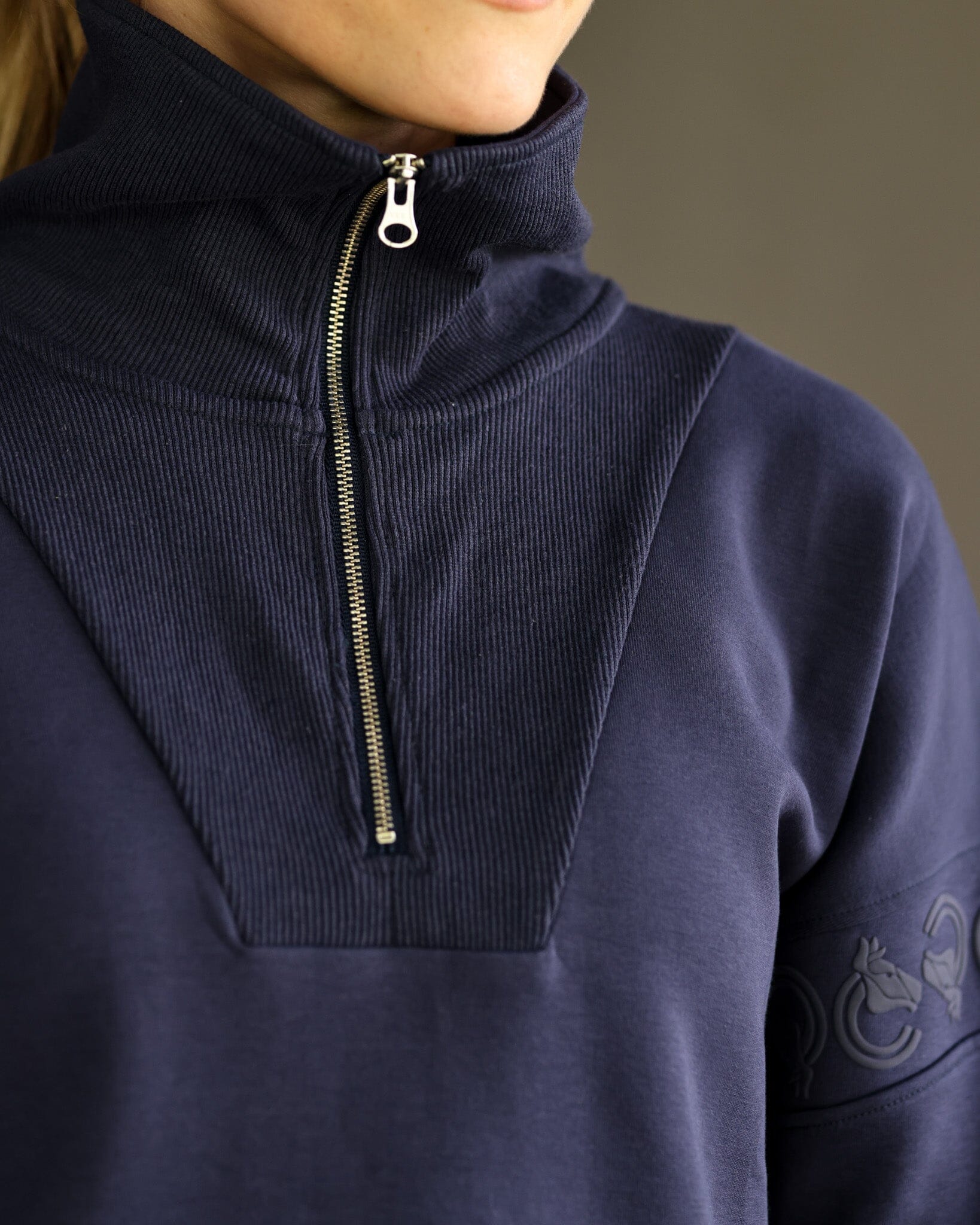 Claire Sweater | Navy outerwear CriniereLife 