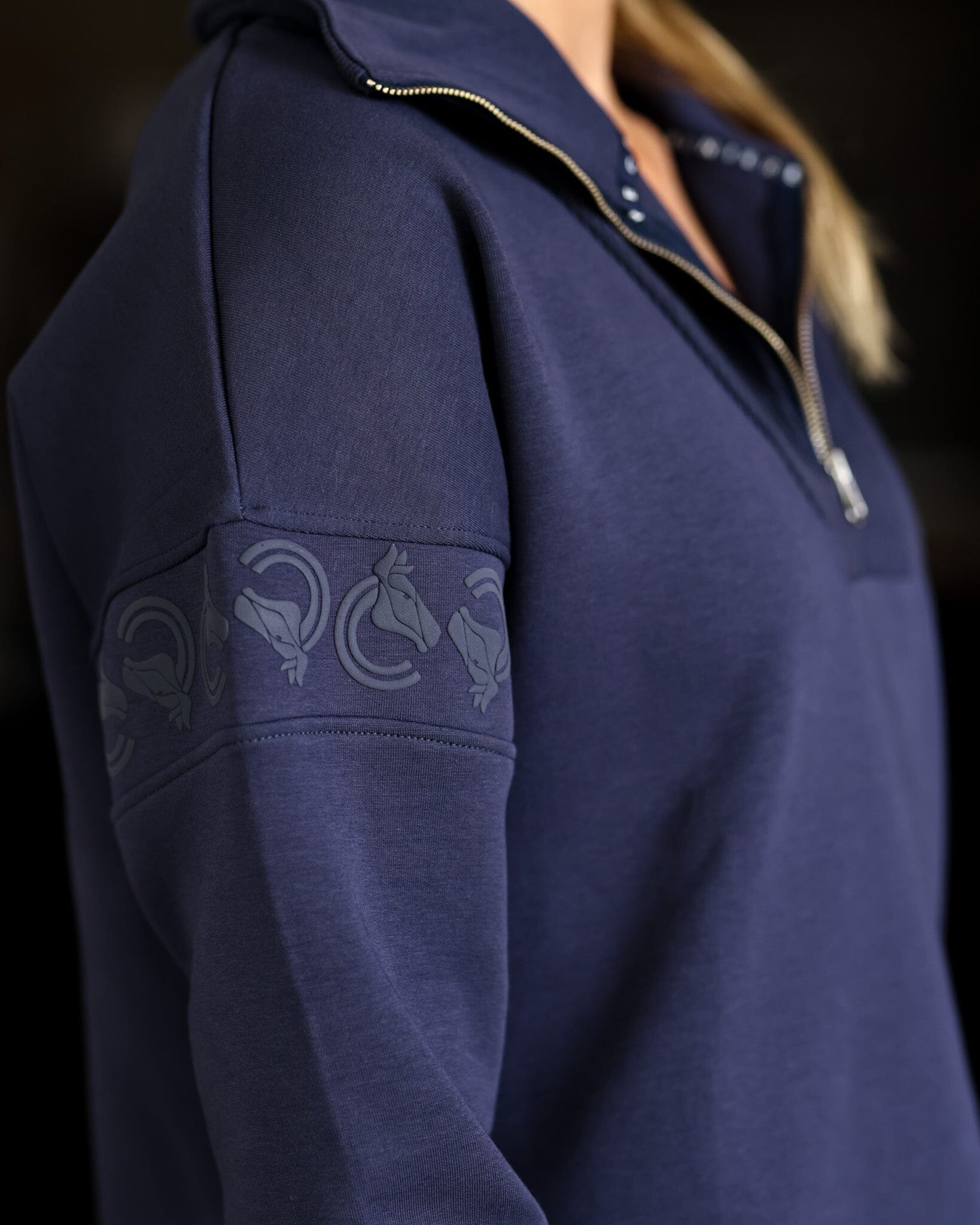Claire Sweater | Navy outerwear CriniereLife 
