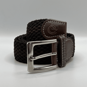 Elastic Braided Belts Accessories C R I N I Ē R E S (95) Black-Brown Unisex