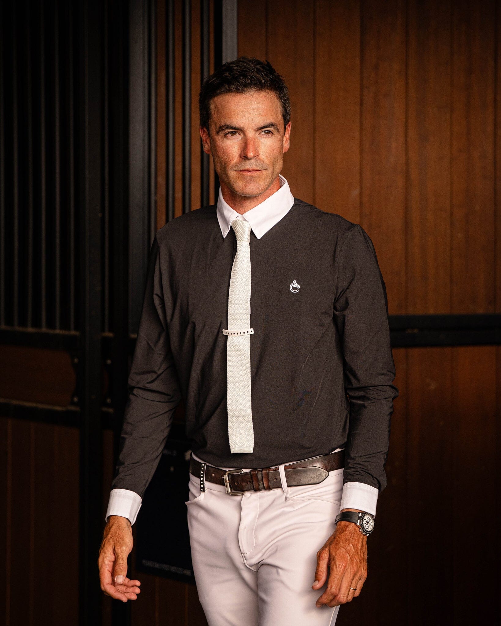 Ethan Mens Show Shirt | Black CriniereLife 