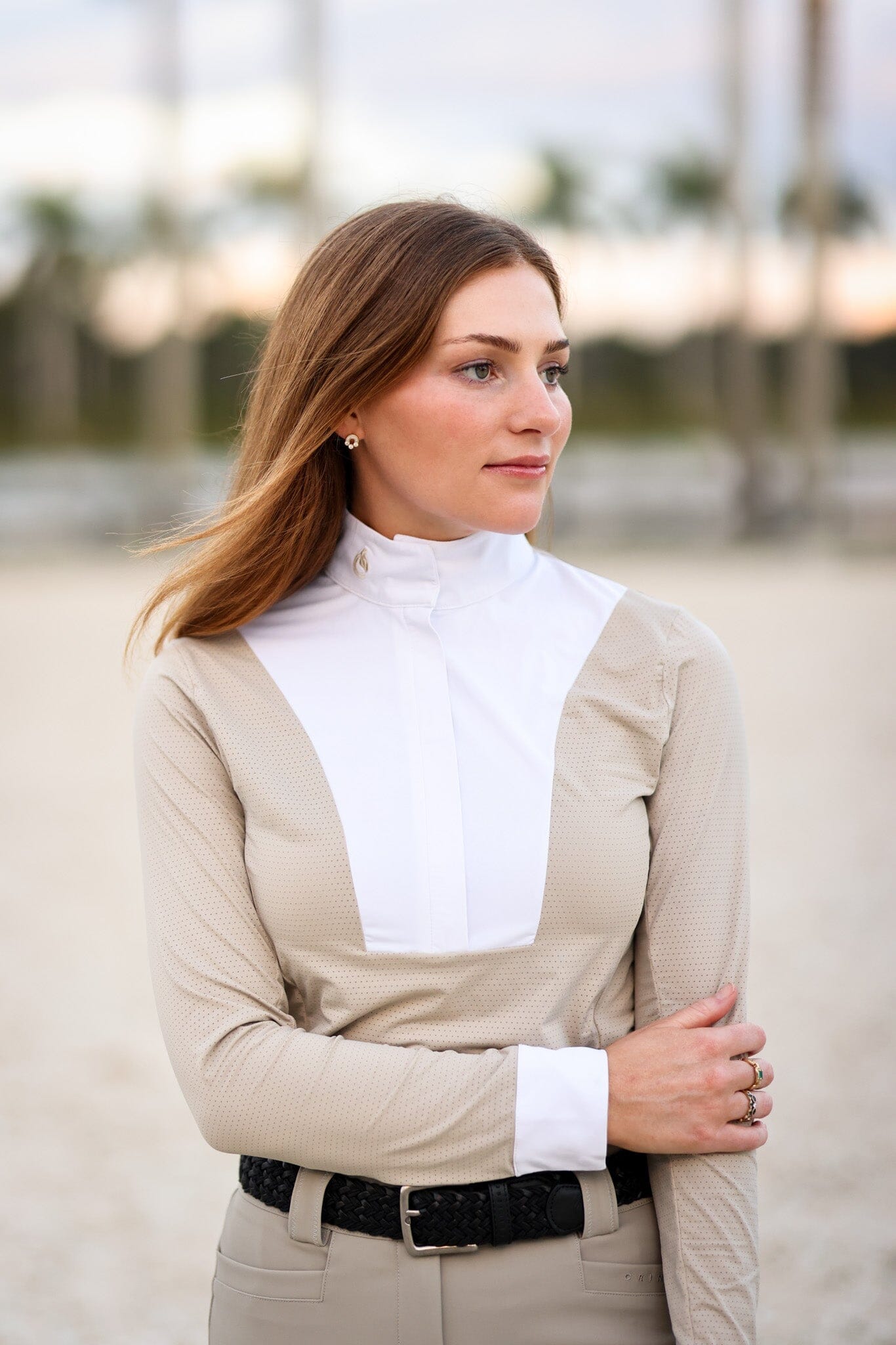 Helen Show Shirt | Snow White | Black | Graphite | Beige CriniereLife 