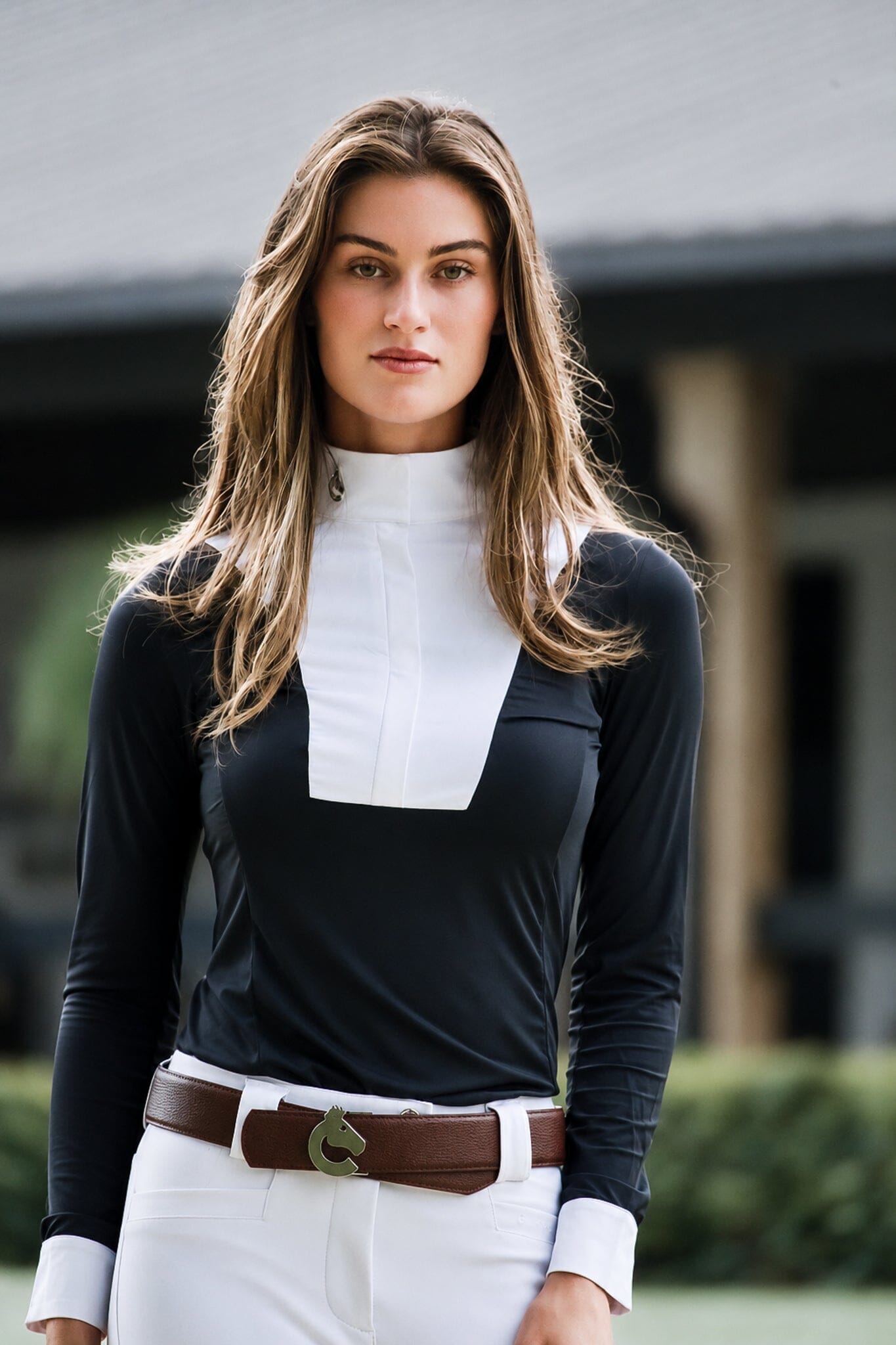 Helen Show Shirt | Snow White | Black | Graphite | Beige CriniereLife Black XXS 