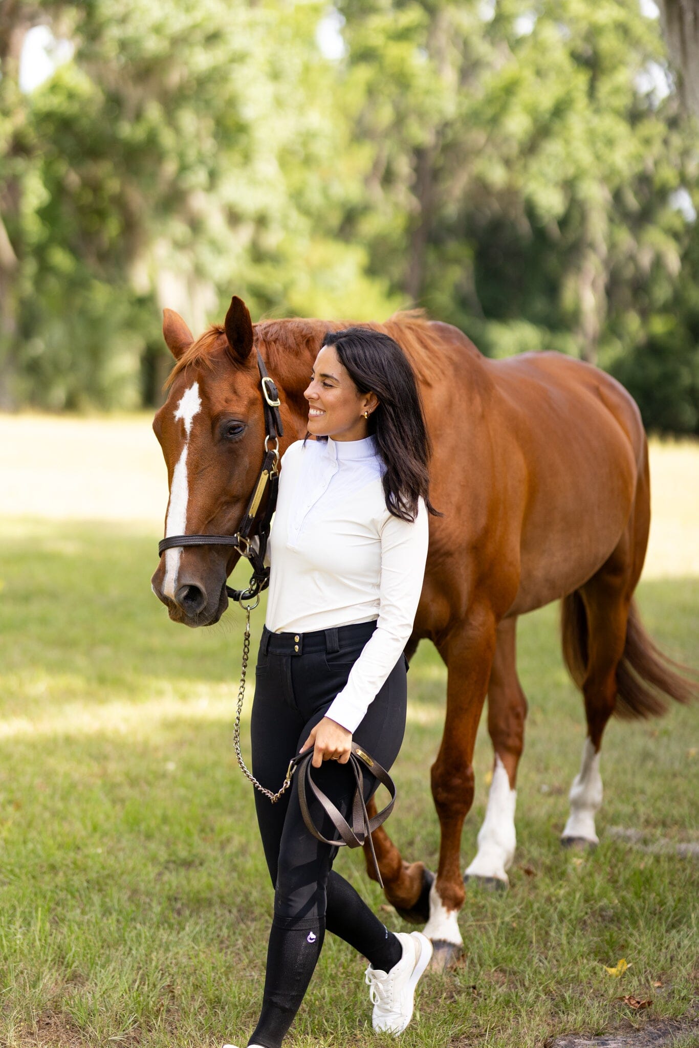 Juliette High Compression Breeches in Black - Premium Riding Breeches C R I N I Ē R E 