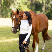 Juliette High Compression Breeches in Black - Premium Riding Breeches C R I N I Ē R E 