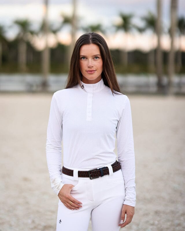 Lia Show Shirt | Navy CriniereLife White 2XS 