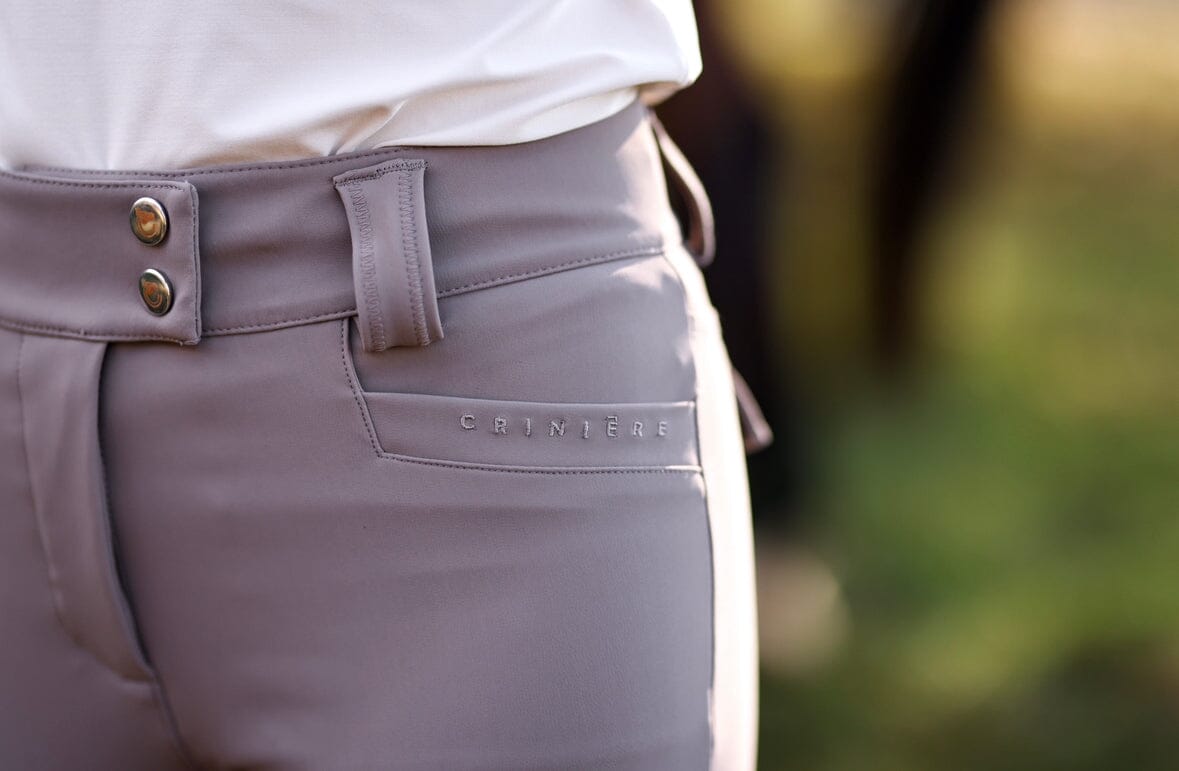 Lightweight Breeches in Simply Taupe Premium Riding Breeches C R I N I Ē R E 