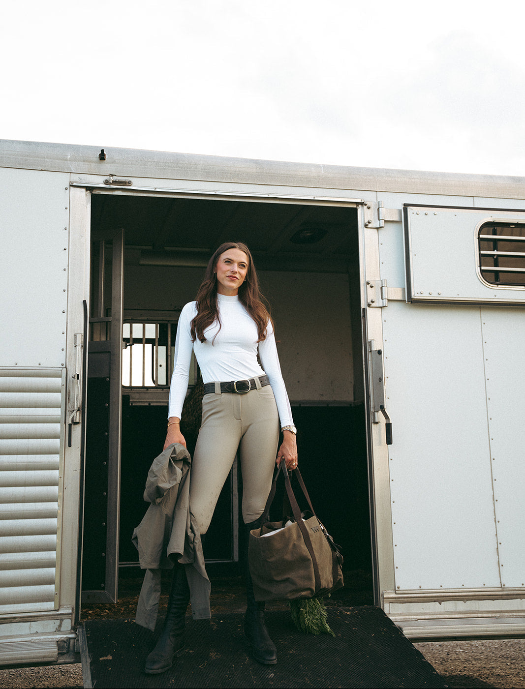 Marie Rain Coat | Dove